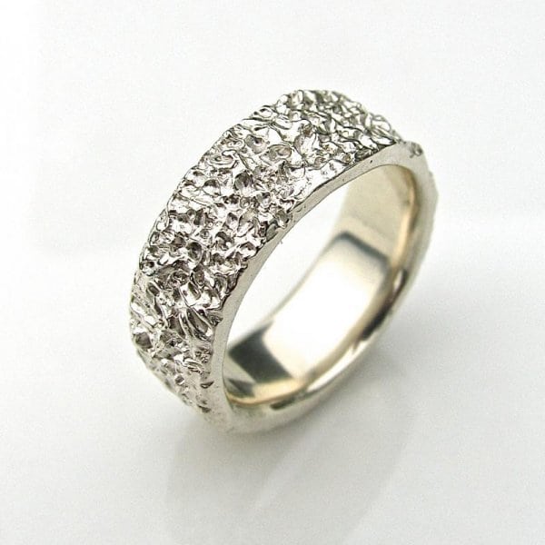 Debra Fallowfield | Mens Wide atlantis ring .| McAtamney Gallery and Design Store | Geraldine NZ